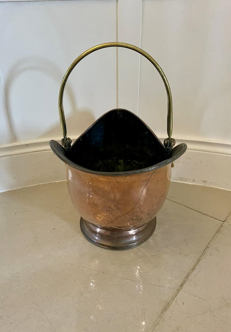 Antique George III Quality Coal Scuttle - Image 2